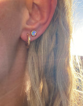 Load image into Gallery viewer, Classic Australian Solid Opal Earrings