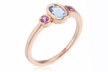 Load image into Gallery viewer, The Maya in Aquamarine and Sapphire